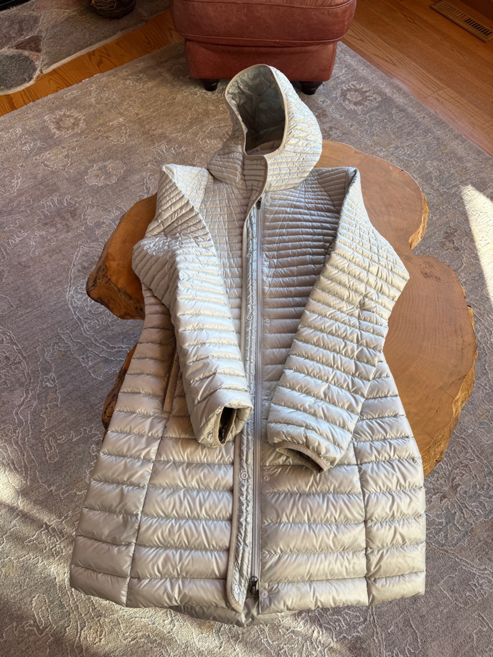 Patagonia micro-Quilted Down Hooded Puffer Coat - Women's